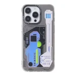 Mecha Circuit Board Pattern Phone Case, For iPhone 15 Pro Max, For iPhone 15 Pro, For iPhone 15, For iPhone 14, For iPhone 14 Pro, For iPhone 14 Pro Max, For iPhone 13 Pro Max, For iPhone 13 Pro...