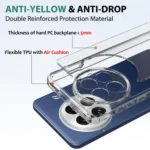 Scratchproof Acrylic TPU Phone Case, For OnePlus 13, For OnePlus Nord CE4 Lite, For OnePlus Ace 3 / 12R 5G, For OnePlus 12 - Image 5