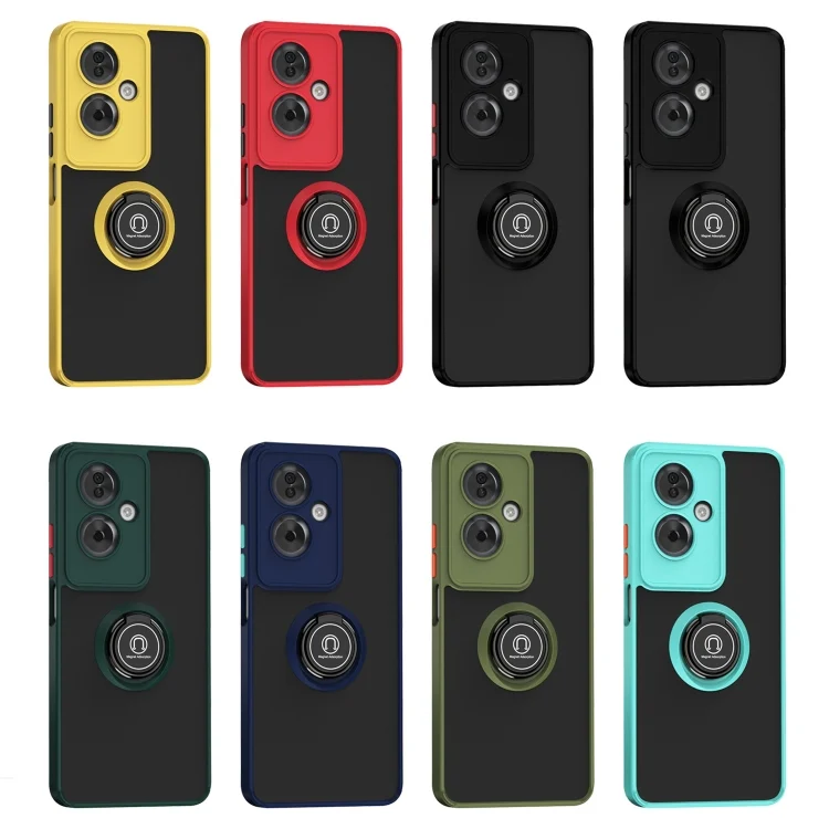 EDA006218702A_1.webp Q Shadow 1 Series TPU + PC Phone Case with Ring, For OPPO A79 5G, For OPPO A5 Pro 5G Global - Image 2