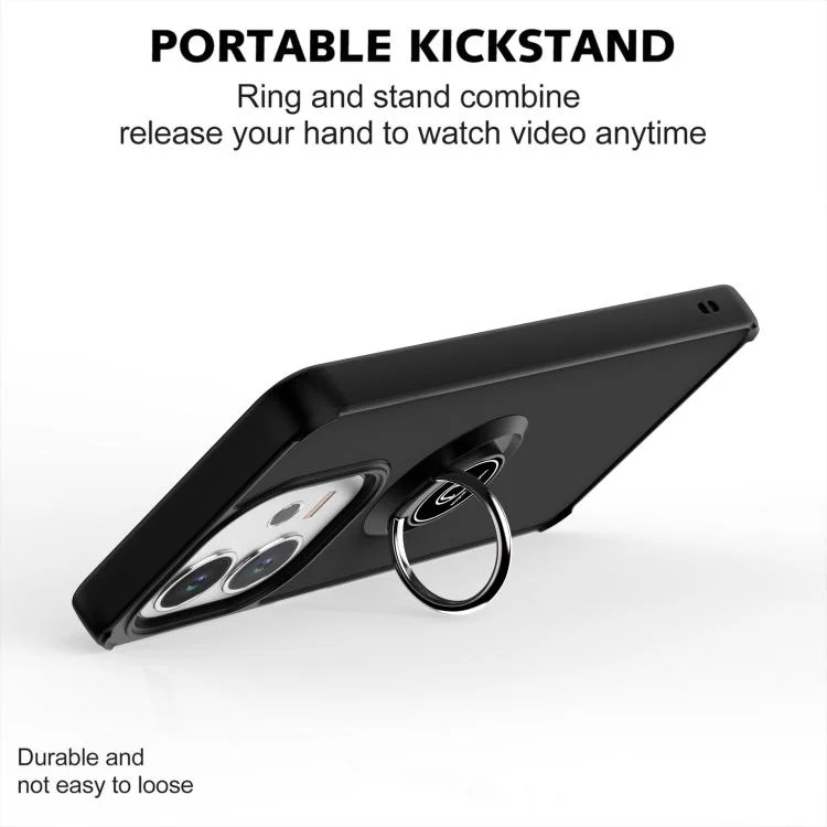 EDA006218707A_5.webp Q Shadow 1 Series TPU + PC Phone Case with Ring, For OPPO Reno13 Pro Global, For OPPO Reno13 Global - Image 6