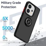 Q Shadow 1 Series TPU + PC Phone Case with Ring, For OPPO Reno13 F, For OPPO A3 4G / A40 4G / A40M - Image 3