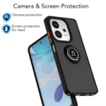 Q Shadow 1 Series TPU + PC Phone Case with Ring, For OPPO Reno13 F, For OPPO A3 4G / A40 4G / A40M - Image 5