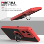 Q Shadow 1 Series TPU + PC Phone Case with Ring, For OPPO Find X5 - Image 6