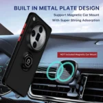 Q Shadow 1 Series TPU + PC Phone Case with Ring, For OPPO Find X7, For OPPO Reno11 Global - Image 4