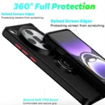 Q Shadow 1 Series TPU + PC Phone Case with Ring, For OPPO Find X8 Pro, For OPPO A78 5G - Image 2