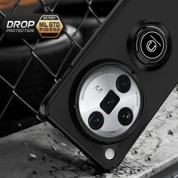 EDA006218712A_2.webp Q Shadow 1 Series TPU + PC Phone Case with Ring, For OPPO Find X8 Pro, For OPPO A78 5G - Image 3