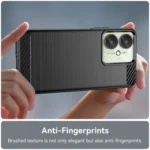 Brushed Texture Carbon Fiber TPU Phone Case, For Xiaomi Redmi 13C 4G, For Xiaomi Poco M6 Pro 4G, For Xiaomi Redmi K70 - Image 5