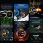 HT22 1.46 inch Smart Sport Watch, Support Bluetooth Call / Sleep / Heart Rate / Blood Pressure Health Monitor - Image 4