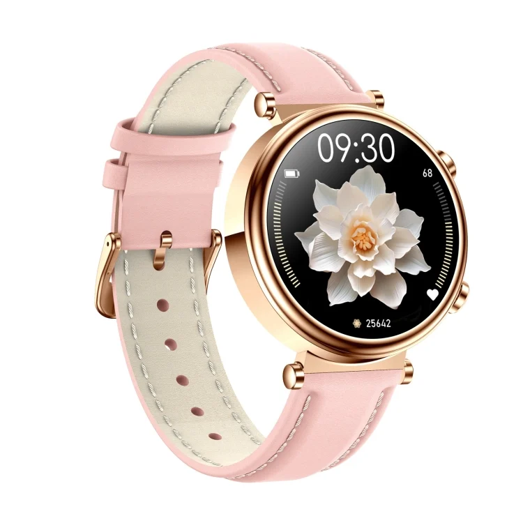 EDA006230001A_1.webp T86 Woman Health 1.27 inch Smart Watch, BT Call / Physiological Cycle / Heart Rate / Blood Pressure / Blood Glucose / SOS - Image 8