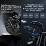 X10 Headphones Smart Watch 1.39 inch Waterproof Bracelet, Support Bluetooth Call / NFC / Heart Rate - Image 4