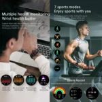 X10 Headphones Smart Watch 1.39 inch Waterproof Bracelet, Support Bluetooth Call / NFC / Heart Rate - Image 7