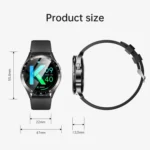 X10 Headphones Smart Watch 1.39 inch Waterproof Bracelet, Support Bluetooth Call / NFC / Heart Rate - Image 9
