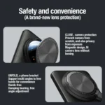 NILLKIN CamShield Prop Series PC + TPU Phone Case, For Xiaomi 14 Ultra - Image 4