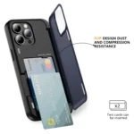 3 in 1 Flip Holder Phone Case, For iPhone 14 Pro Max, For iPhone 13 Pro Max, For iPhone 13 Pro - Image 8