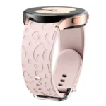 Leopard Print Embossed Silicone Watch Band - Image 4