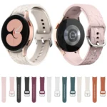 Leopard Print Embossed Silicone Watch Band - Image 2
