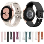 Butterfly Flower Embossed Silicone Watch Band - Image 2
