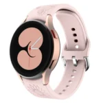 Sunflower Pattern Embossed Silicone Watch Band