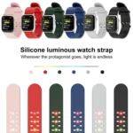 Luminous Colorful Light Silicone Watch Band - Image 3