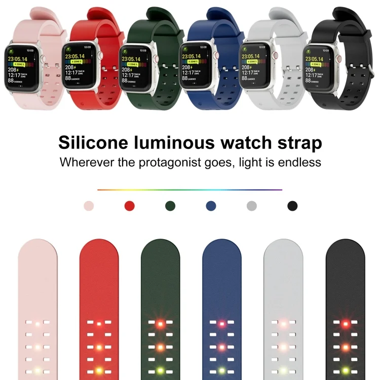 EDA0062385_B2.webp Luminous Colorful Light Silicone Watch Band - Image 3