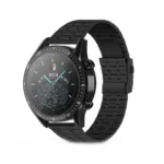 22mm Five-bead Steel Dual-press Buckle Watch Band