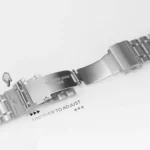 22mm Five-bead Steel Dual-press Buckle Watch Band - Image 4