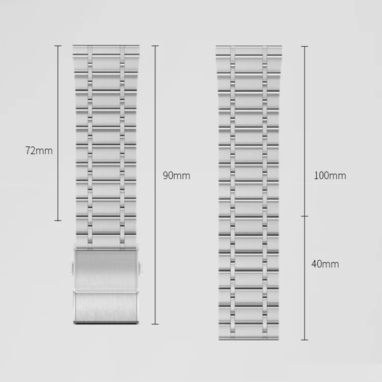 EDA0062458_B5.webp 22mm Five-bead Steel Dual-press Buckle Watch Band - Image 6