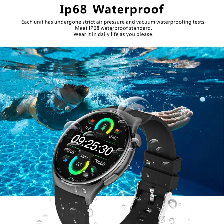 EDA0062464_B7.webp QX10 1.43 inch BT5.2 Smart Sport Watch, Support Sleep / Heart Rate / Blood Oxygen / Blood Pressure Health Monitor - Image 8