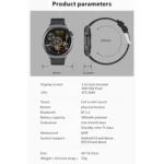 QX10 1.43 inch BT5.2 Smart Sport Watch, Support Sleep / Heart Rate / Blood Oxygen / Blood Pressure Health Monitor - Image 10