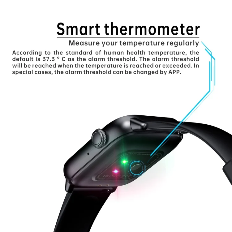 EDA0062472_B3.webp QS08 PRO 1.83 inch BT5.2 Smart Sport Watch, Support Sleep / Heart Rate / Blood Oxygen / Temperature / Blood Pressure Health Monitor - Image 4