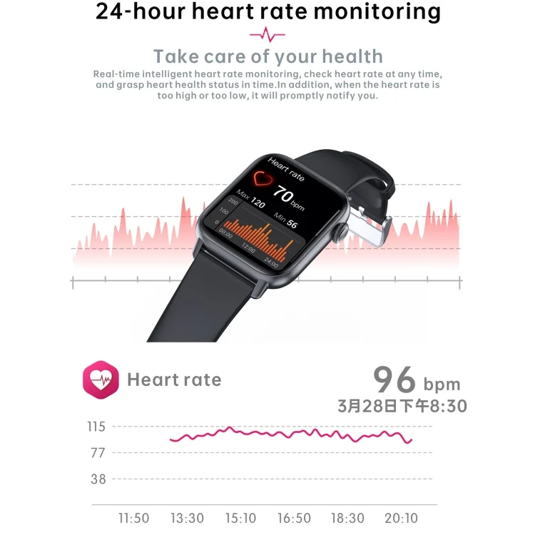 EDA0062472_B5.webp QS08 PRO 1.83 inch BT5.2 Smart Sport Watch, Support Sleep / Heart Rate / Blood Oxygen / Temperature / Blood Pressure Health Monitor - Image 6