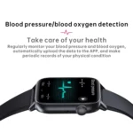 QS08 PRO 1.83 inch BT5.2 Smart Sport Watch, Support Sleep / Heart Rate / Blood Oxygen / Temperature / Blood Pressure Health Monitor - Image 7