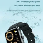 QS11 1.91 inch BT5.2 Smart Sport Watch, Support Sleep / Heart Rate / Blood Oxygen / Temperature / Blood Pressure Health Monitor - Image 8