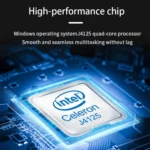 CENAVA H14 All-in-One Box PC, 14.1 inch Windows 10 Intel Celeron J4125 Quad Core - Image 8