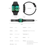 QS13 1.83 inch BT5.2 Smart Sport Watch, Support Bluetooth Call / Sleep / Blood Sugar / Blood Oxygen / Heart Rate / Blood Pressure Health Monitor - Image 11