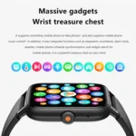 QS13 1.83 inch BT5.2 Smart Sport Watch, Support Bluetooth Call / Sleep / Blood Sugar / Blood Oxygen / Heart Rate / Blood Pressure Health Monitor - Image 10