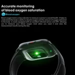 QS16 Pro 1.83 inch BT5.0 Smart Sport Watch, Support Bluetooth Call / Sleep / Blood Oxygen / Temperature / Heart Rate / Blood Pressure Health Monitor - Image 2