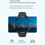 QS80 1.39 inch BT5.2 Smart Sport Watch, Support Bluetooth Call / Sleep / Blood Oxygen / Temperature / Heart Rate / Blood Pressure Health Monitor - Image 3