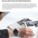 QS80 1.39 inch BT5.2 Smart Sport Watch, Support Bluetooth Call / Sleep / Blood Oxygen / Temperature / Heart Rate / Blood Pressure Health Monitor - Image 6