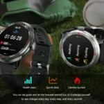QS90 1.39 inch BT5.0 Smart Sport Watch, Support Bluetooth Call / Sleep / Blood Oxygen / Temperature / Heart Rate / Blood Pressure Health Monitor / Water Reminder - Image 2