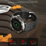 QS90 1.39 inch BT5.0 Smart Sport Watch, Support Bluetooth Call / Sleep / Blood Oxygen / Temperature / Heart Rate / Blood Pressure Health Monitor / Water Reminder - Image 6