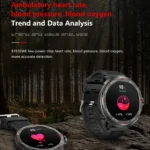 QS90 1.39 inch BT5.0 Smart Sport Watch, Support Bluetooth Call / Sleep / Blood Oxygen / Temperature / Heart Rate / Blood Pressure Health Monitor / Water Reminder - Image 7
