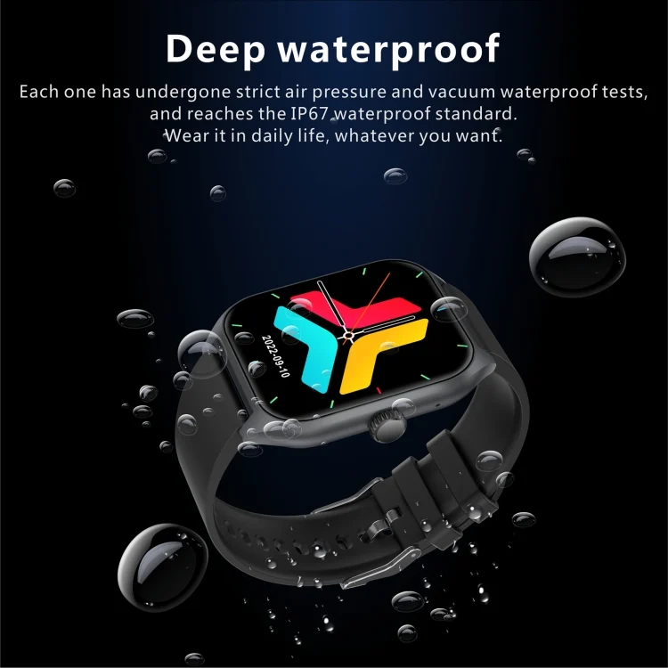 EDA0062505_B11.webp Qx5 1.96 inch BT5.2 Smart Sport Watch, Support Bluetooth Call / Sleep / Blood Oxygen / Temperature / Heart Rate / Blood Pressure Health Monitor - Image 12