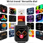 QX7 Pro 2.0 inch BT5.2 Smart Sport Watch, Support Bluetooth Call / Sleep / Blood Sugar / Blood Oxygen / Temperature / Heart Rate / Blood Pressure Health Monitor - Image 6