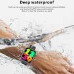 QX7 Pro 2.0 inch BT5.2 Smart Sport Watch, Support Bluetooth Call / Sleep / Blood Sugar / Blood Oxygen / Temperature / Heart Rate / Blood Pressure Health Monitor - Image 8