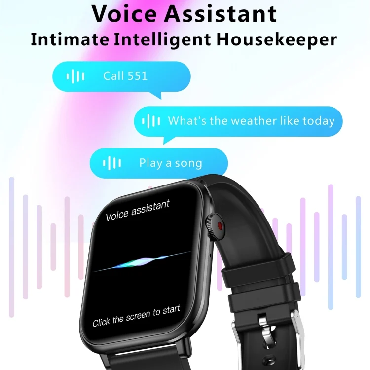 EDA0062509_B4.webp QX9 1.96 inch BT5.2 Smart Sport Watch, Support Bluetooth Call / Sleep / Blood Oxygen / Heart Rate / Blood Pressure Health Monitor - Image 5