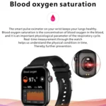 QX9 1.96 inch BT5.2 Smart Sport Watch, Support Bluetooth Call / Sleep / Blood Oxygen / Heart Rate / Blood Pressure Health Monitor - Image 7