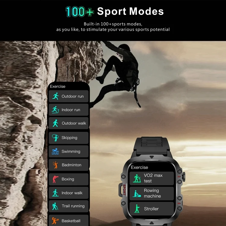 EDA0062511_B5.webp QX11 1.96 inch BT5.2 Smart Sport Watch, Support Bluetooth Call / Sleep / Blood Oxygen / Heart Rate / Blood Pressure Health Monitor - Image 6
