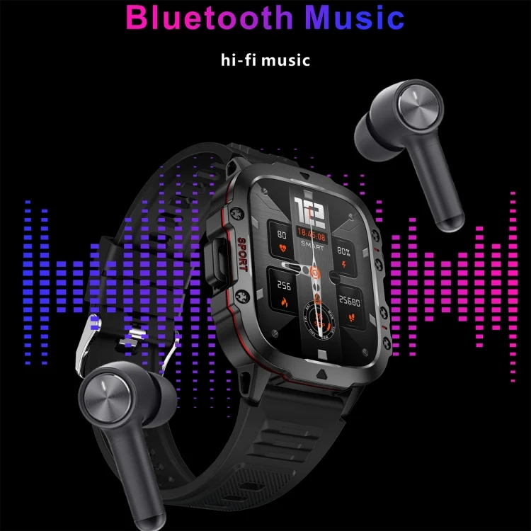 EDA0062511_B9.webp QX11 1.96 inch BT5.2 Smart Sport Watch, Support Bluetooth Call / Sleep / Blood Oxygen / Heart Rate / Blood Pressure Health Monitor - Image 10