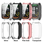 Full Coverage TPU Electroplated Watch Protective Case - Image 3